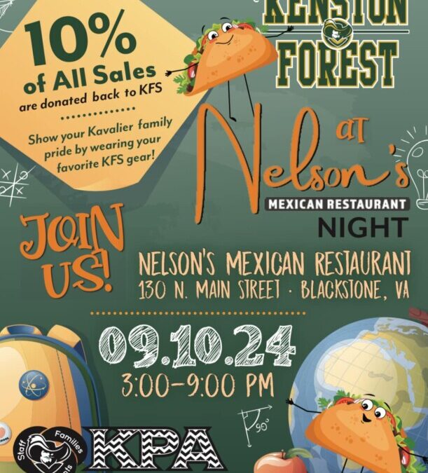 KPA – KFS Night at Nelson’s Mexican Restaurant