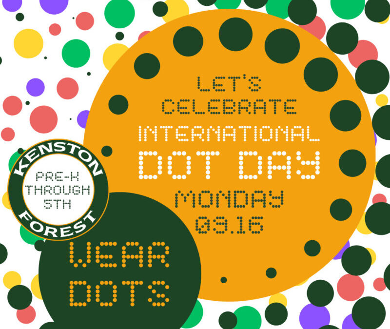 PreK-5 Students – International Dot Day – Wear Dots